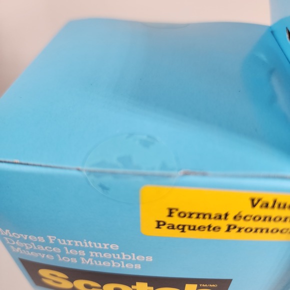 SCOTCH Furniture Sliders / 3.5 inch Round / 16-Pack VALUE PACK - NEW - Picture 5 of 10